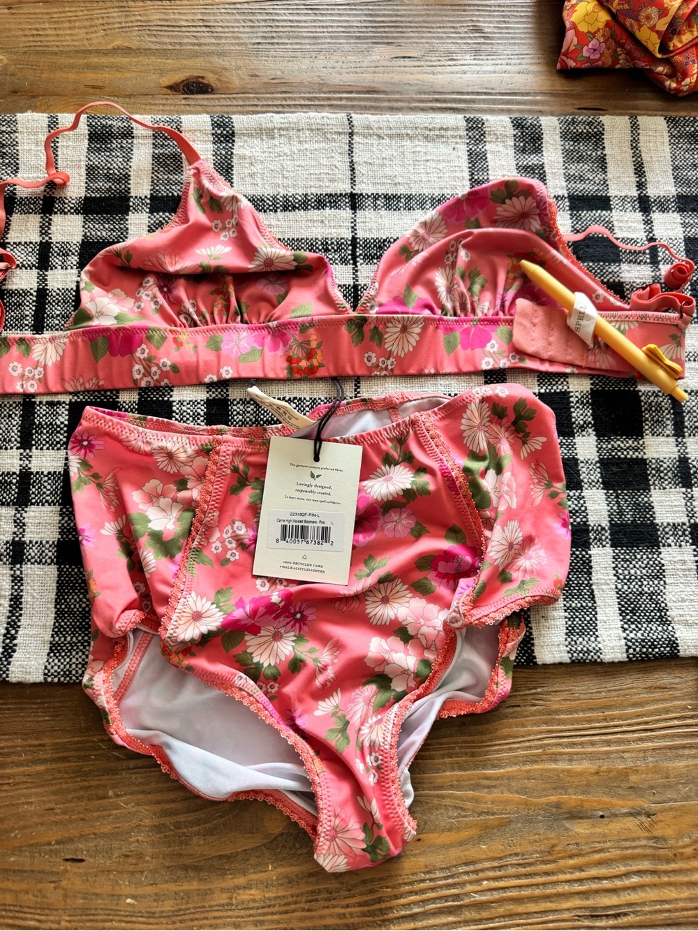 Spell Carrie High Waisted Two-Piece Bikini or Bloomers Set
